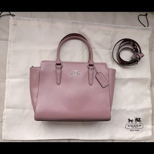 Coach “Leah” Crossbody Bag, Crossgrain Leather, F31357, Like New with Dust Bag!